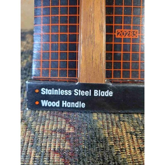 Chef Craft Stainless Steel Spatula with Wood Handle- NEW - Picture 2 of 5